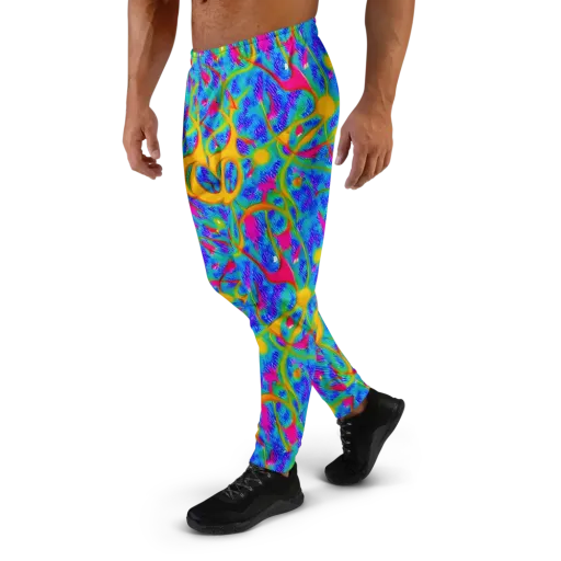 Vivid Mirage on a Men's Joggers