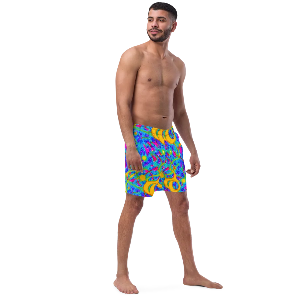 Vivid Mirage on Swim Trunks — Right Front