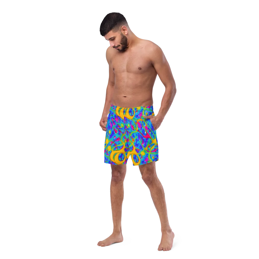 Vivid Mirage on Swim Trunks — Left Front