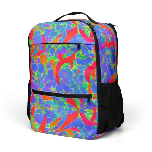 Ultraviolet Shards on a Utility Backpack