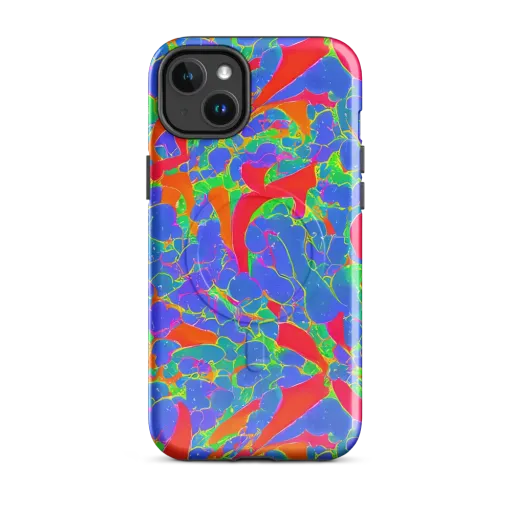 Ultraviolet Shards on a MagSafe Tough Case for iPhone®