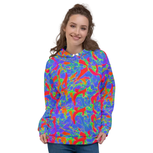 Ultraviolet Shards on a Hoodie