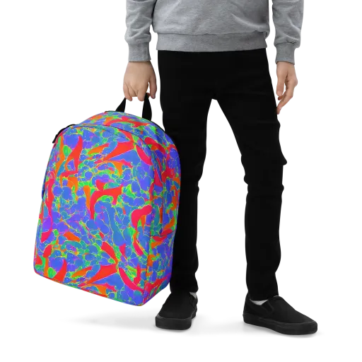 Ultraviolet Shards on a Minimalist Backpack