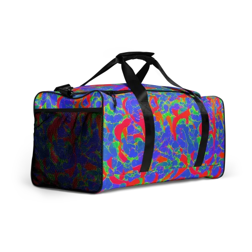 Ultraviolet Shards on a Duffle Bag