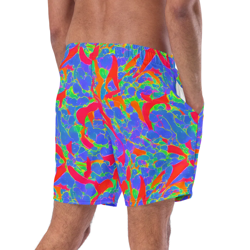 Ultraviolet Shards on Swim Trunks — Right Back