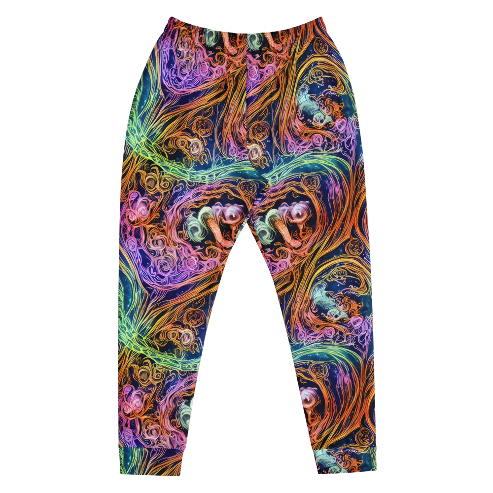 Nightfire Swirl on Men's Joggers — Front