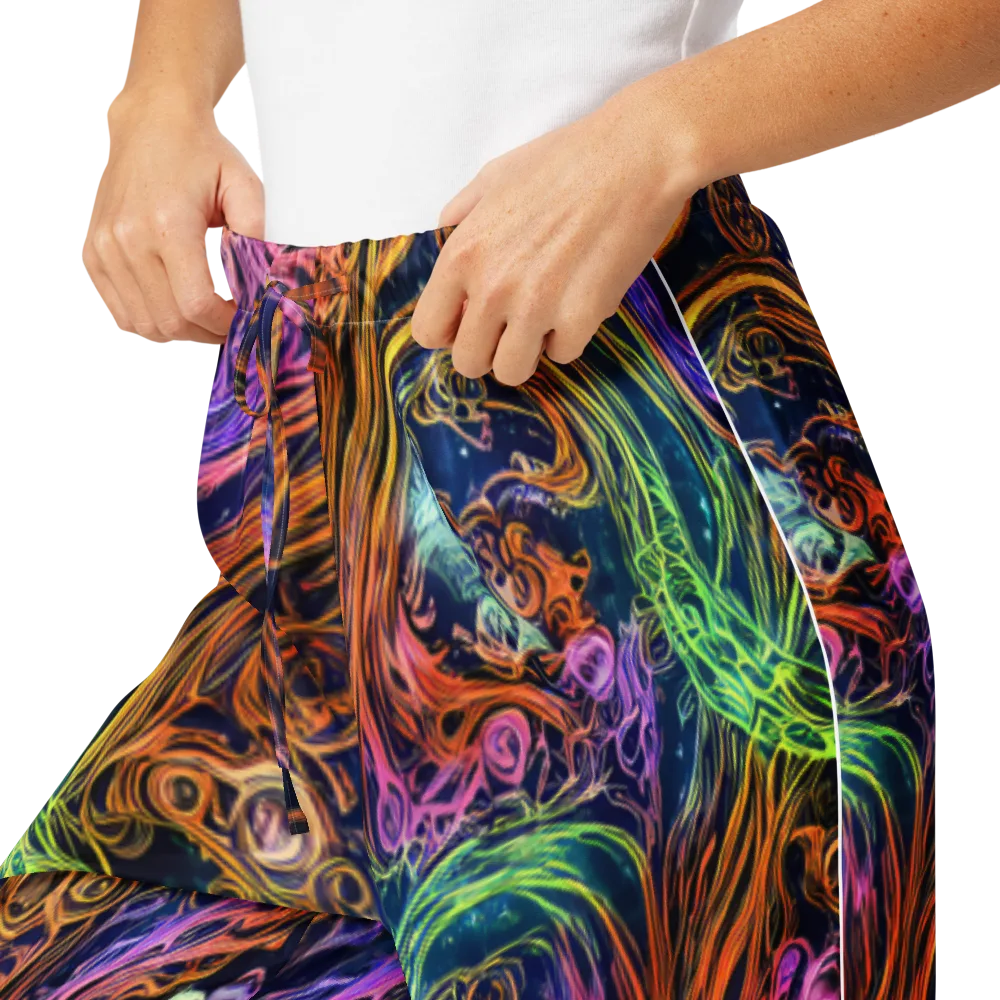 Nightfire Swirl on Women's Pajama Pants — Product details