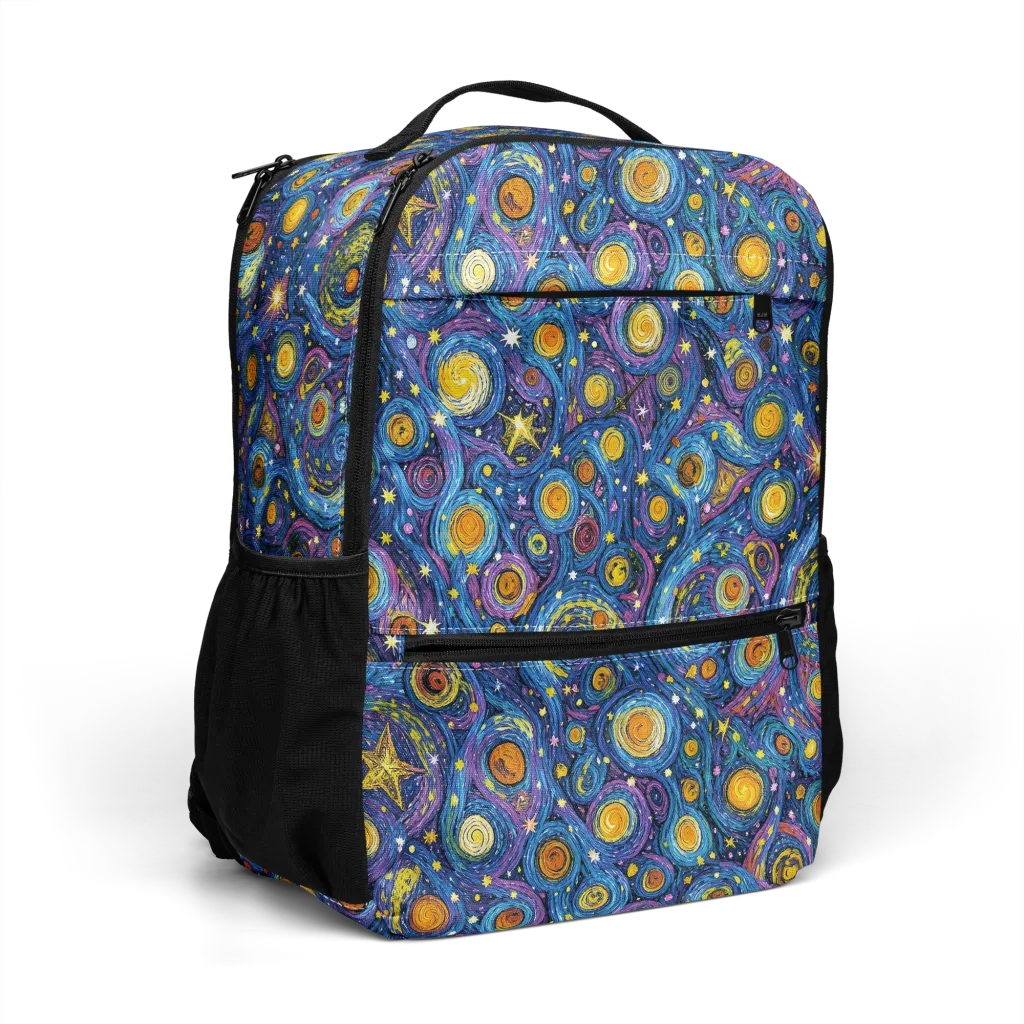 Starry Orbit on Utility Backpack — Right Front