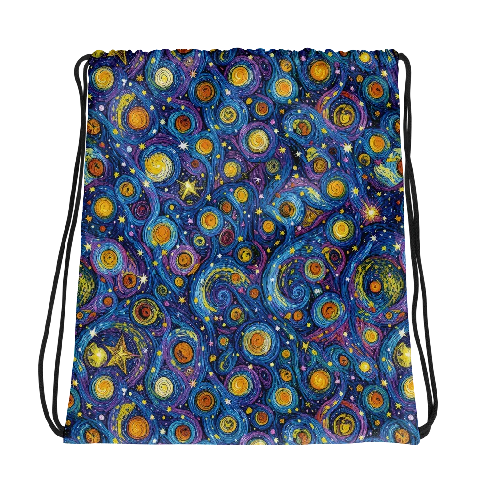 Starry Orbit on Drawstring Bag — Photo