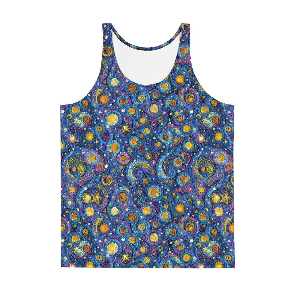 Starry Orbit on Men's Tank Top — Front