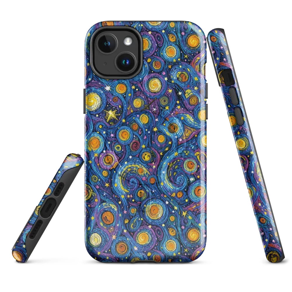Starry Orbit on MagSafe Tough Case for iPhone® — Front