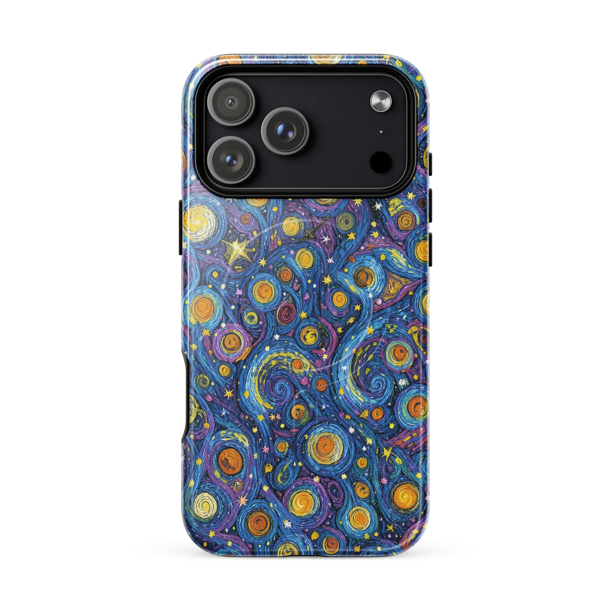 Starry Orbit on MagSafe Tough Case for iPhone® — Front