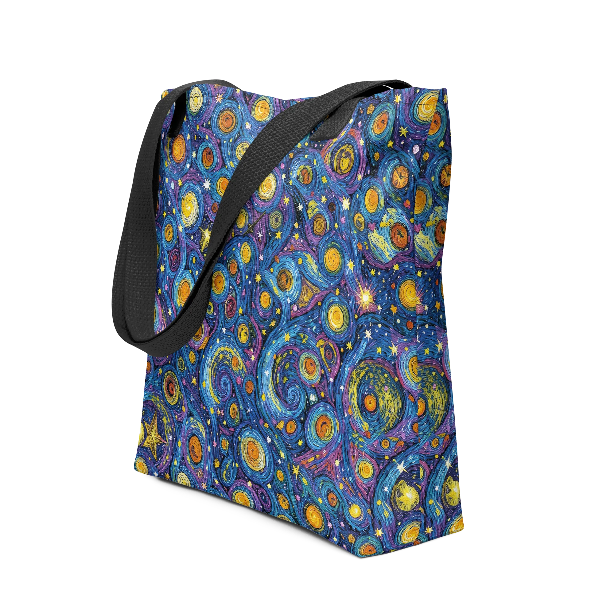 Starry Orbit on Tote Bag — Front