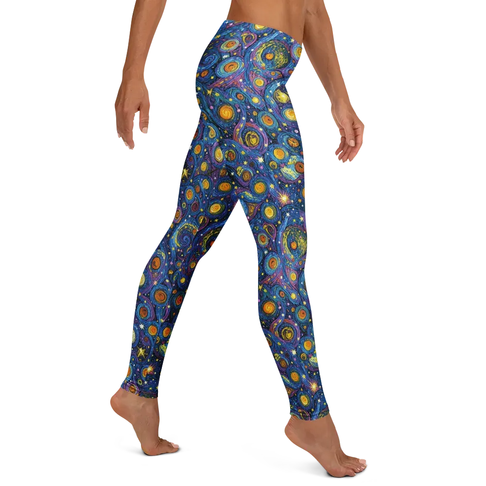 Starry Orbit on Leggings — Right