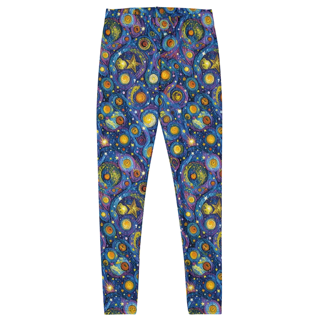 Starry Orbit on Leggings — Front