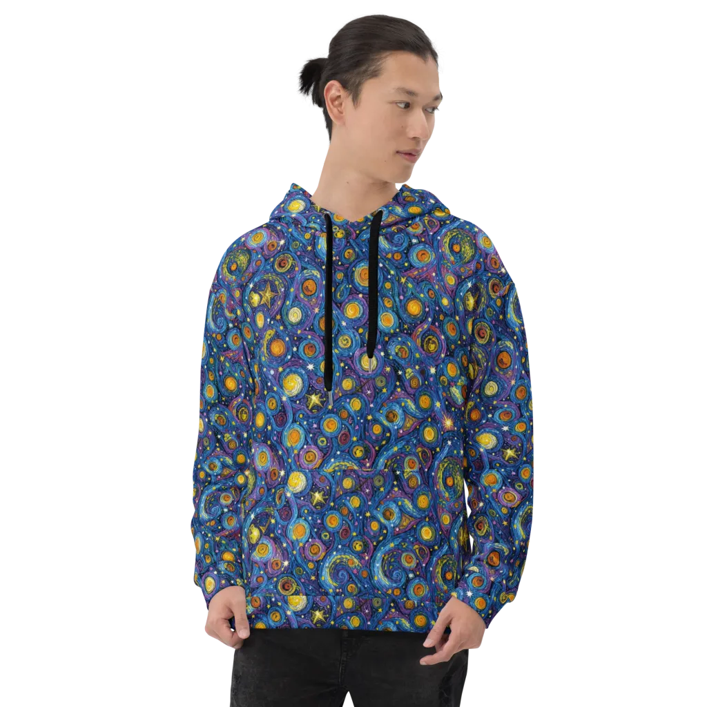 Starry Orbit on Hoodie — Front
