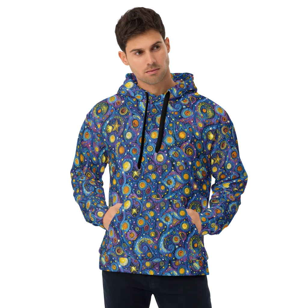 Starry Orbit on Hoodie — Front