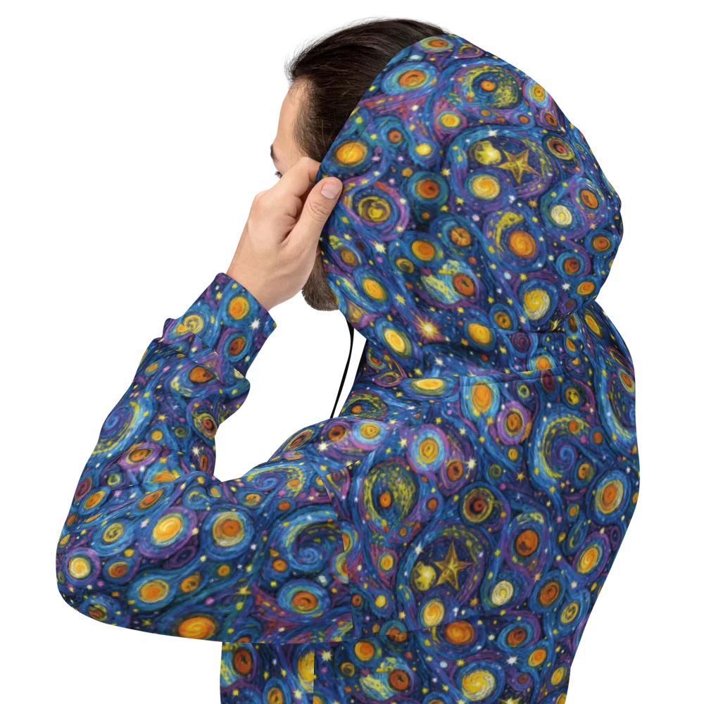 Starry Orbit on Hoodie — Back