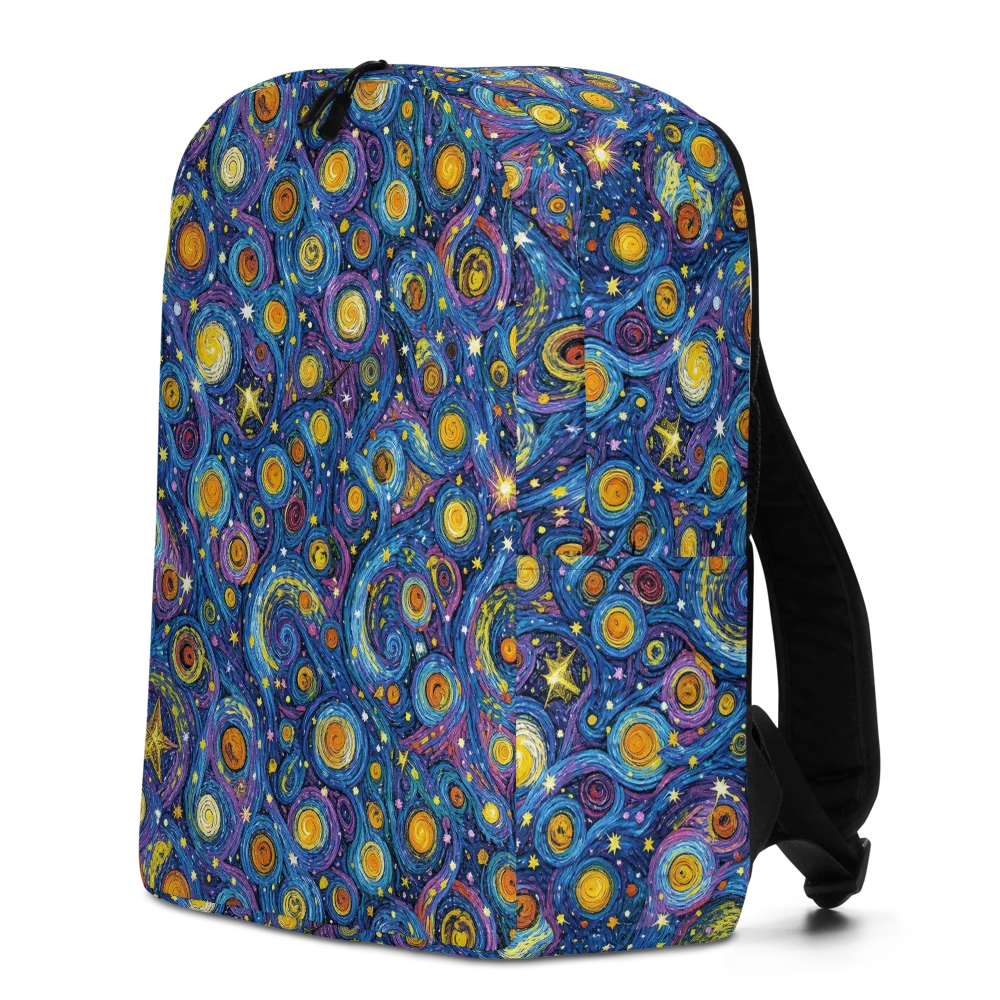 Starry Orbit on Minimalist Backpack — Left