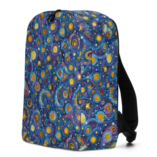 Starry Orbit on a Minimalist Backpack