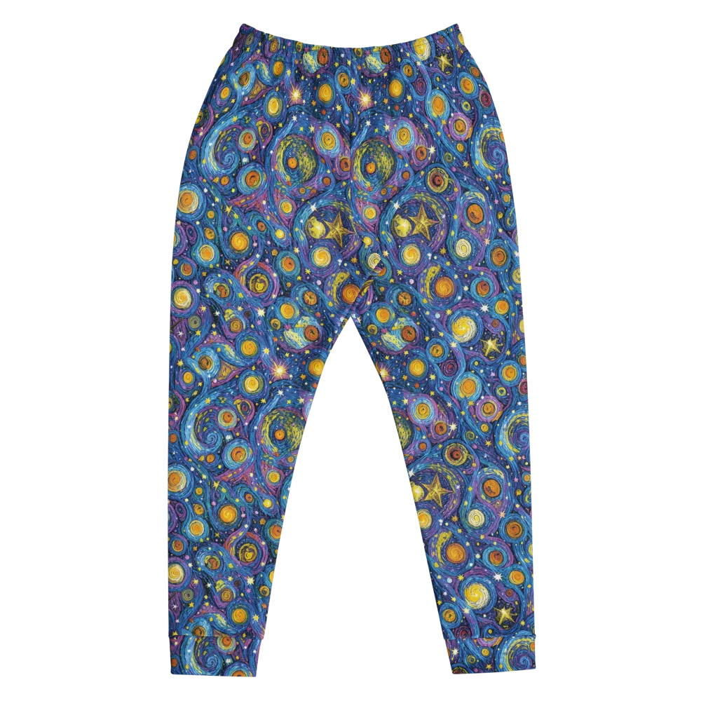 Starry Orbit on Men's Joggers — Front