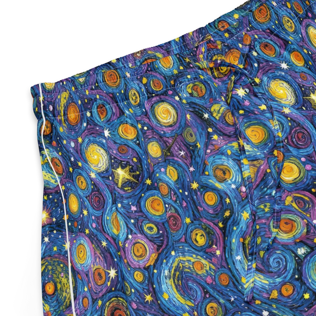 Starry Orbit on Women's Pajama Shorts — Product details