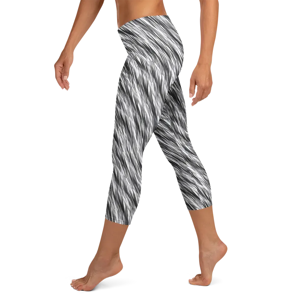 Blackwind on Capri Leggings — Left