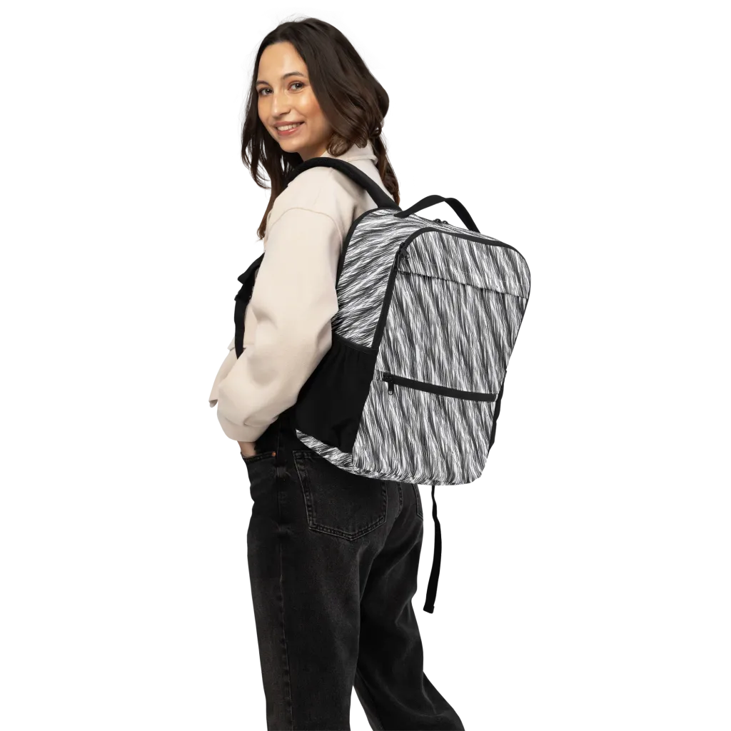 Blackwind on Utility Backpack — Back