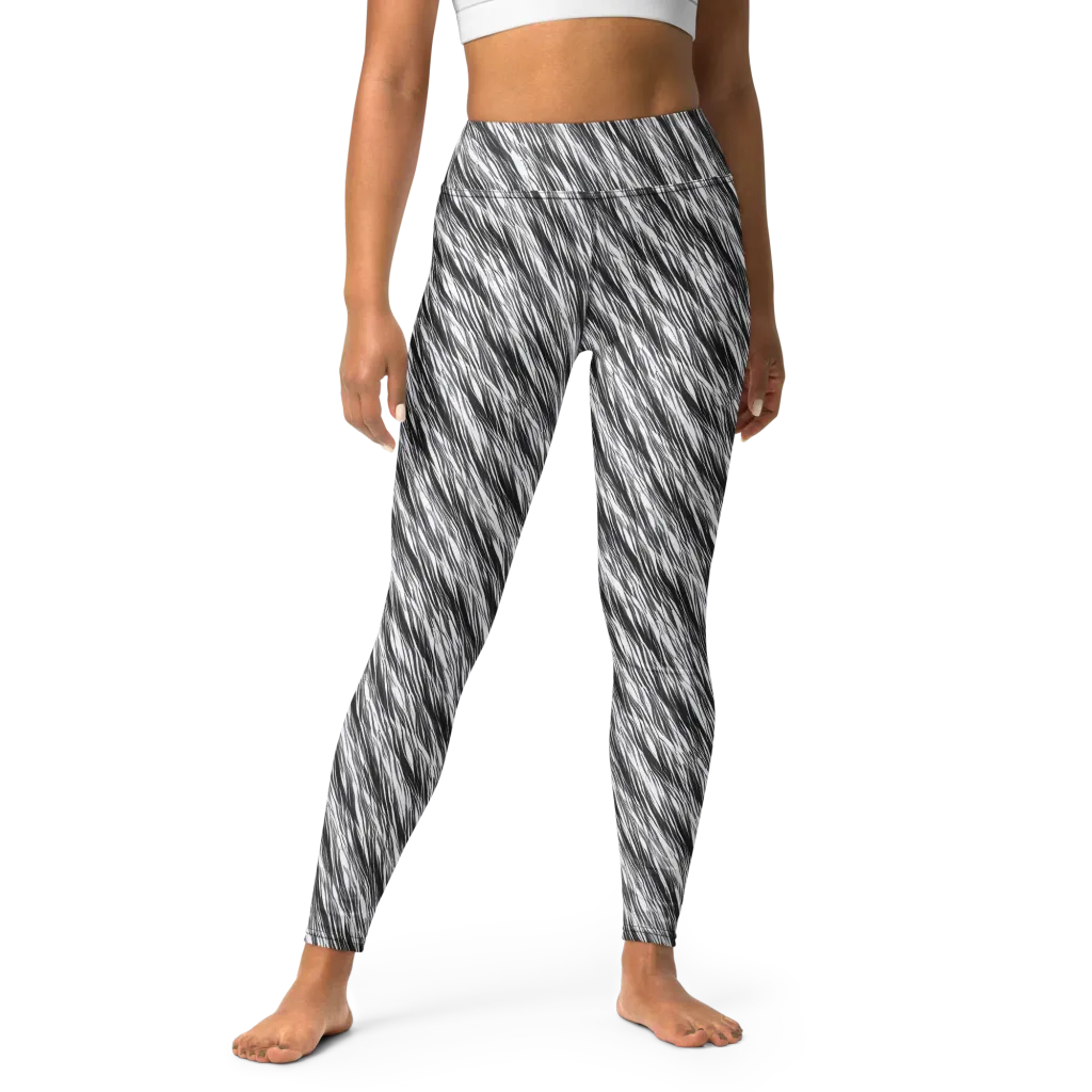 Blackwind on Yoga Leggings — Front