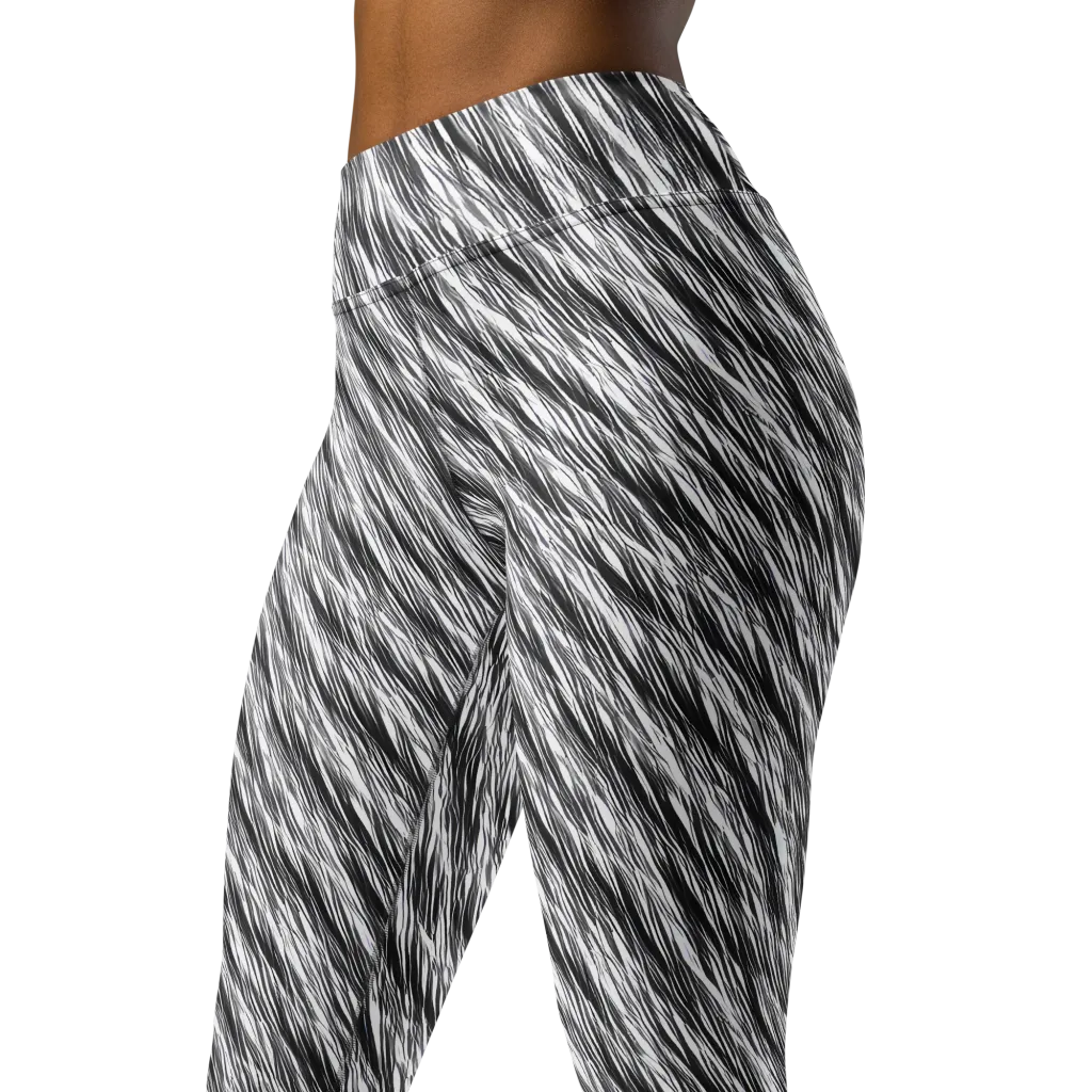 Blackwind on Yoga Leggings — Left Front