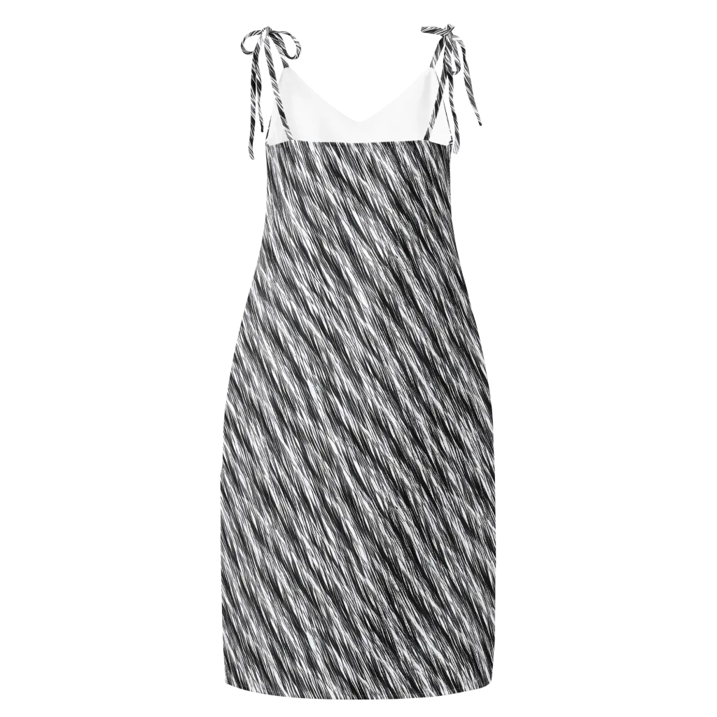 Blackwind on Slip Dress — Back