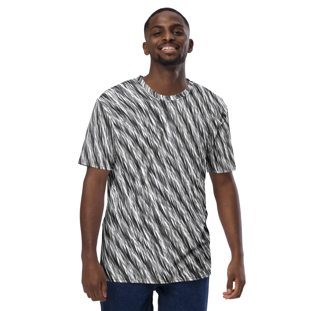 Blackwind on Men's Crew Neck T-Shirt — Front