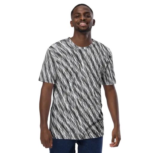 Blackwind on a Men's Crew Neck T-Shirt