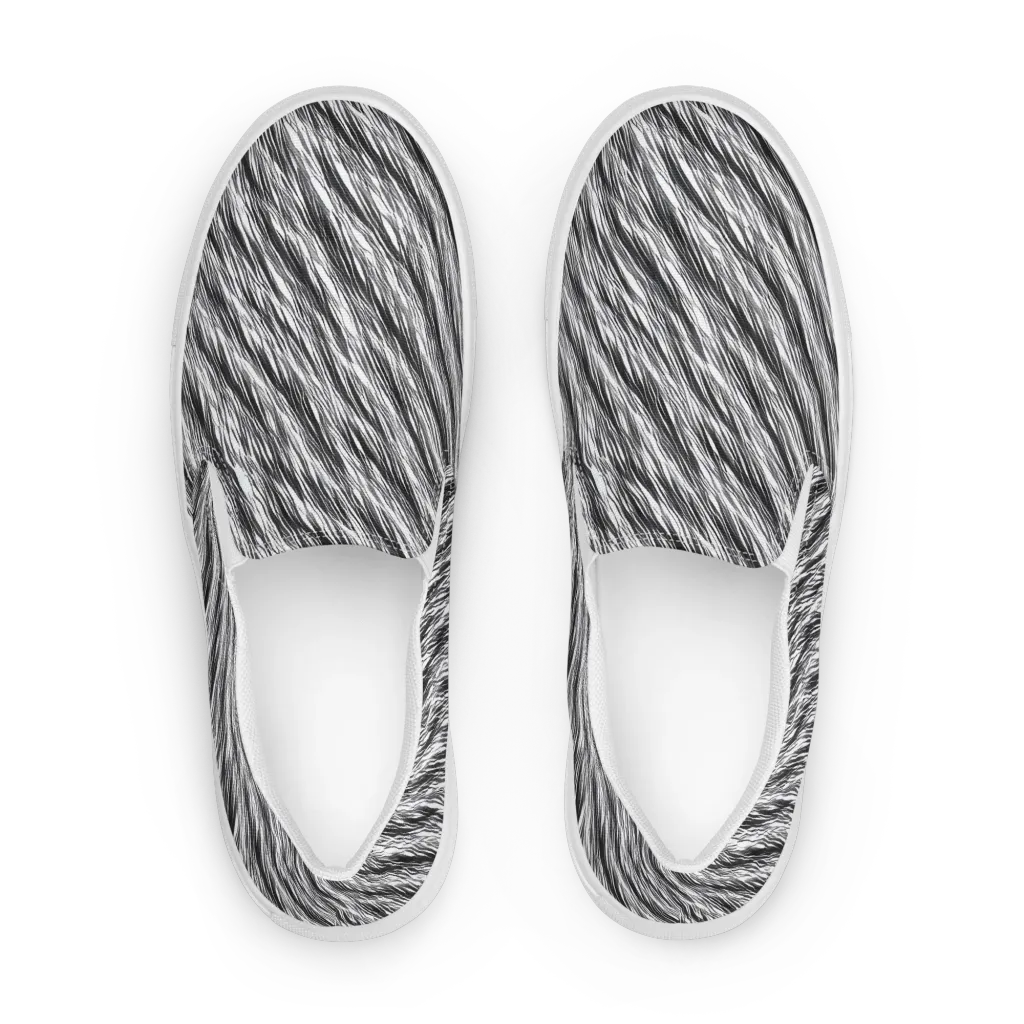 Blackwind on Men's Slip-On Canvas Shoes — Front