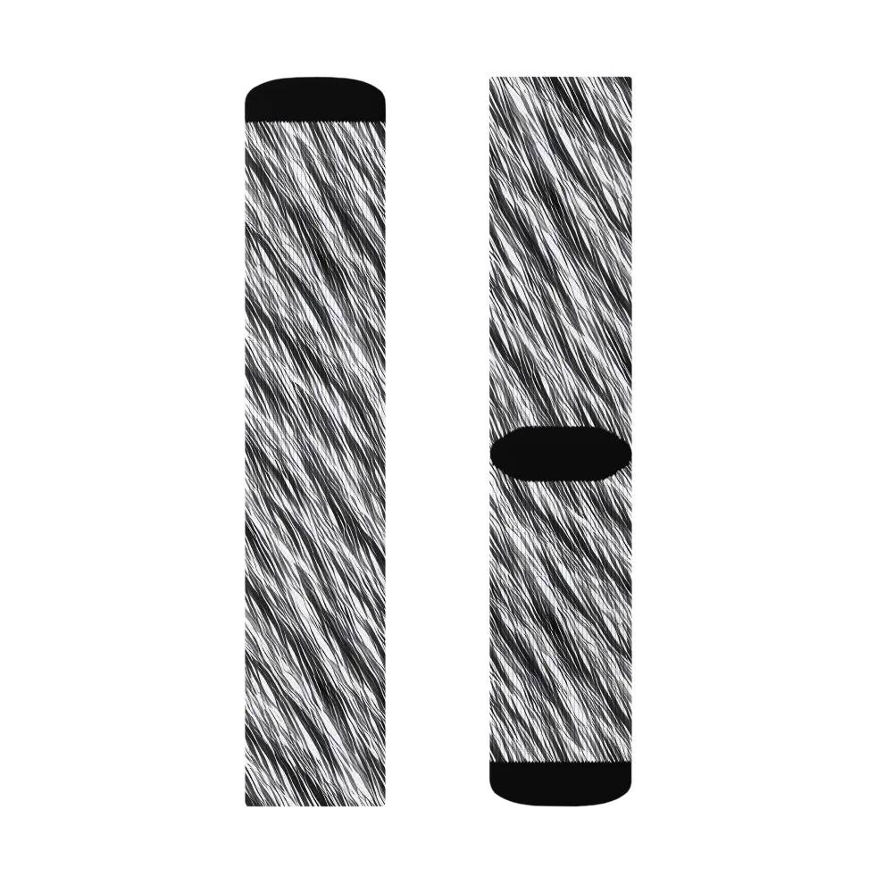 Blackwind on Socks — Left Sock