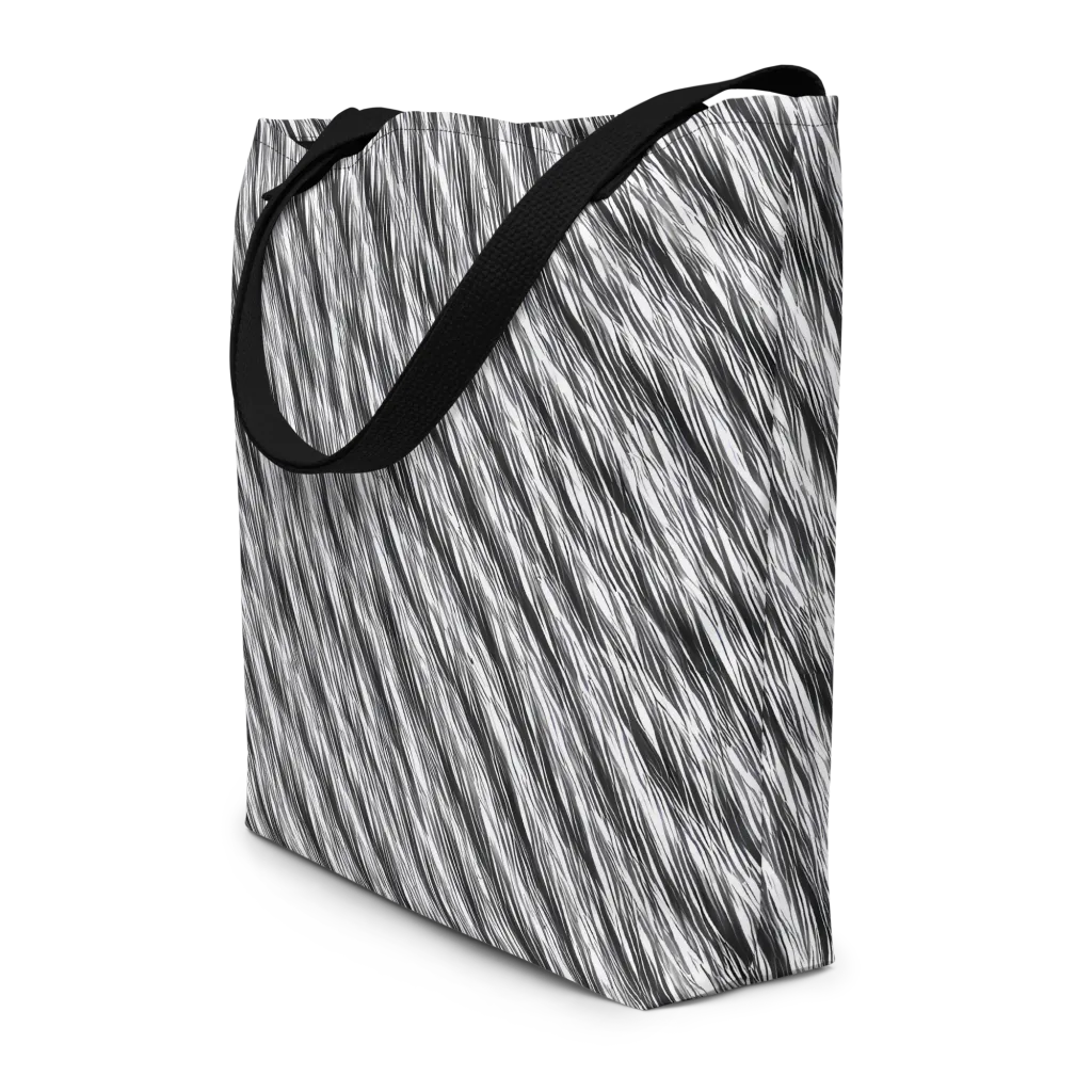 Blackwind on Large Tote Bag W/ Pocket — Front