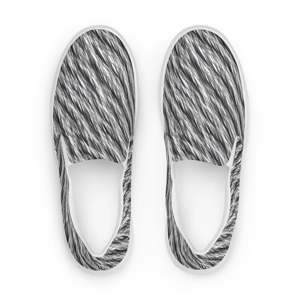 Blackwind on Women's Slip-On Canvas Shoes — Front