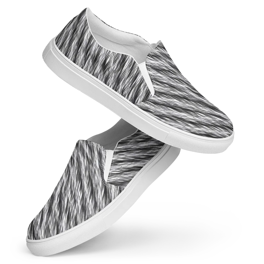 Blackwind on Women's Slip-On Canvas Shoes — Front
