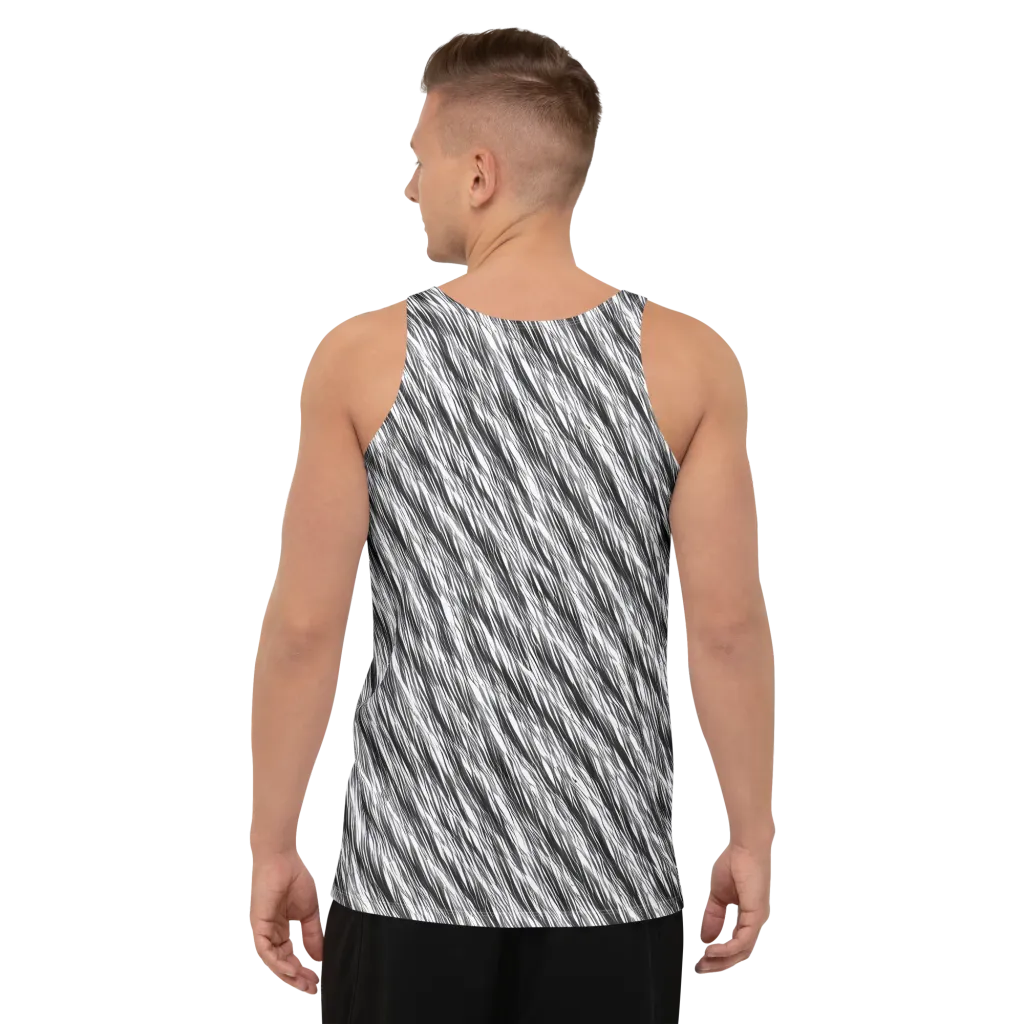 Blackwind on Men's Tank Top — Back
