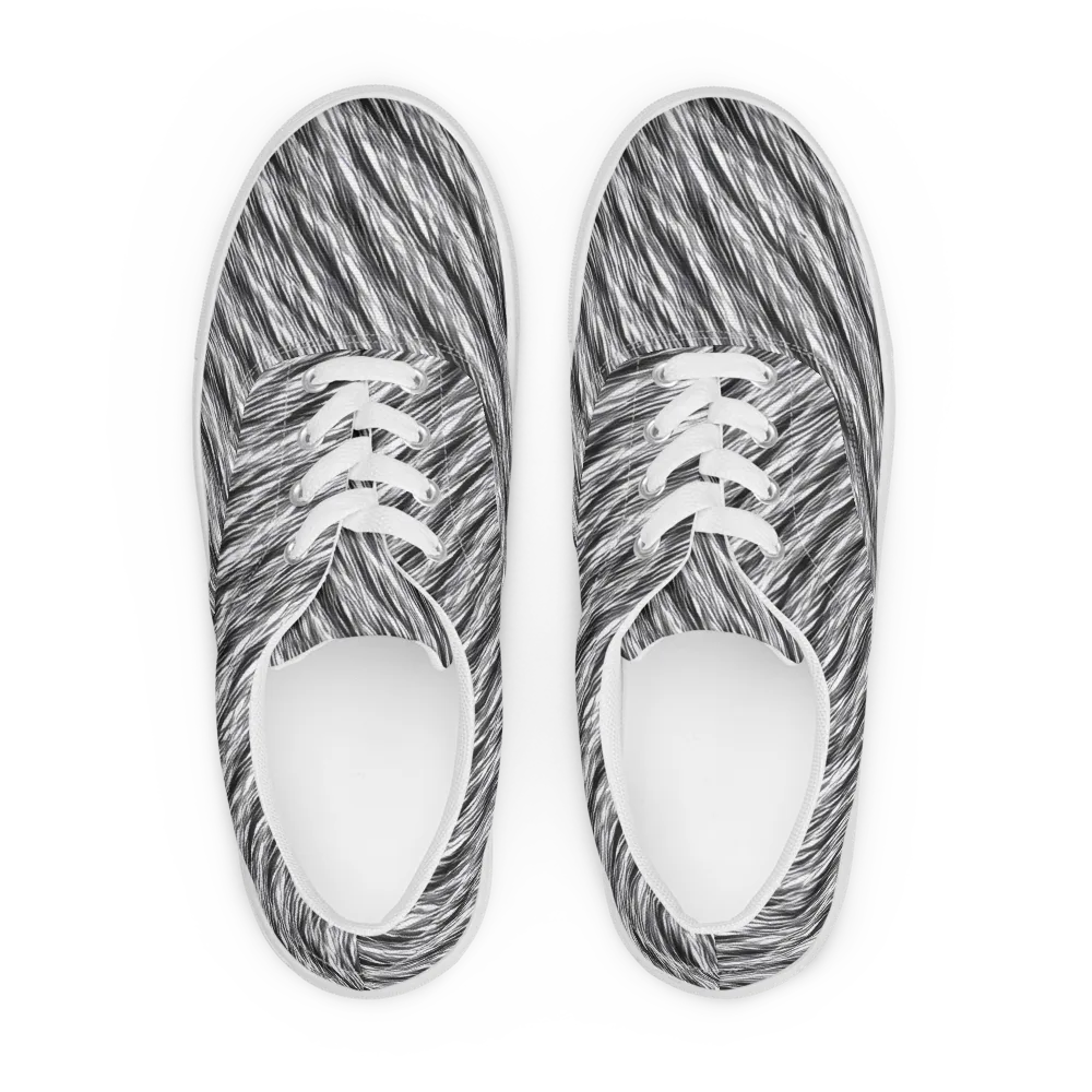 Blackwind on Men's Lace-Up Canvas Shoes — Front