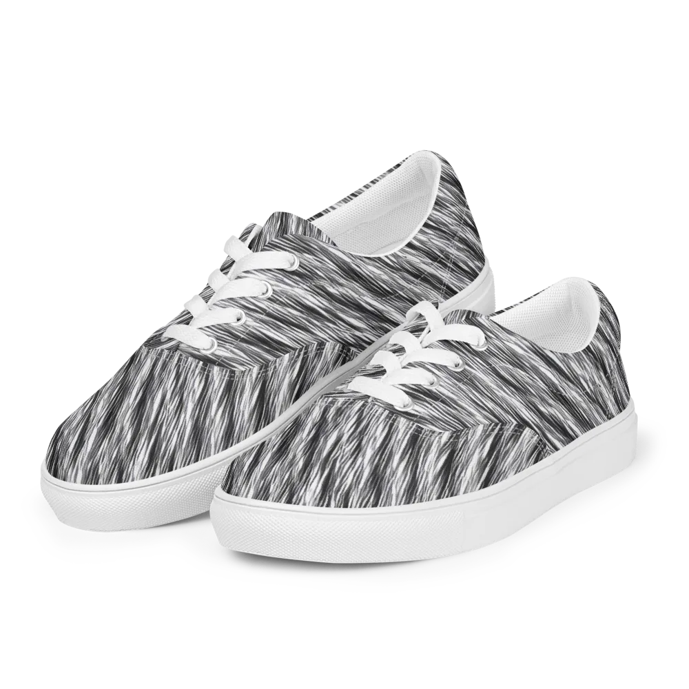 Blackwind on Men's Lace-Up Canvas Shoes — Left Front