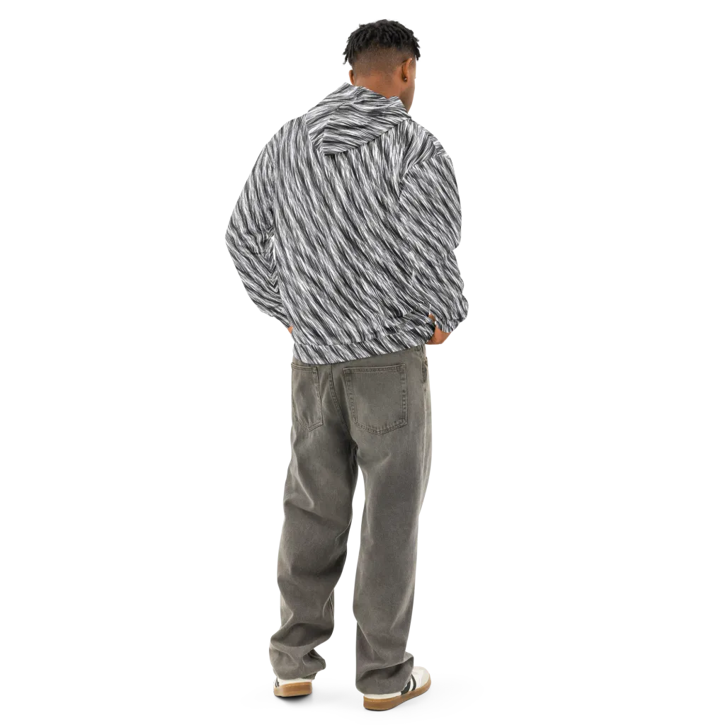 Blackwind on Cotton Hoodie — Back
