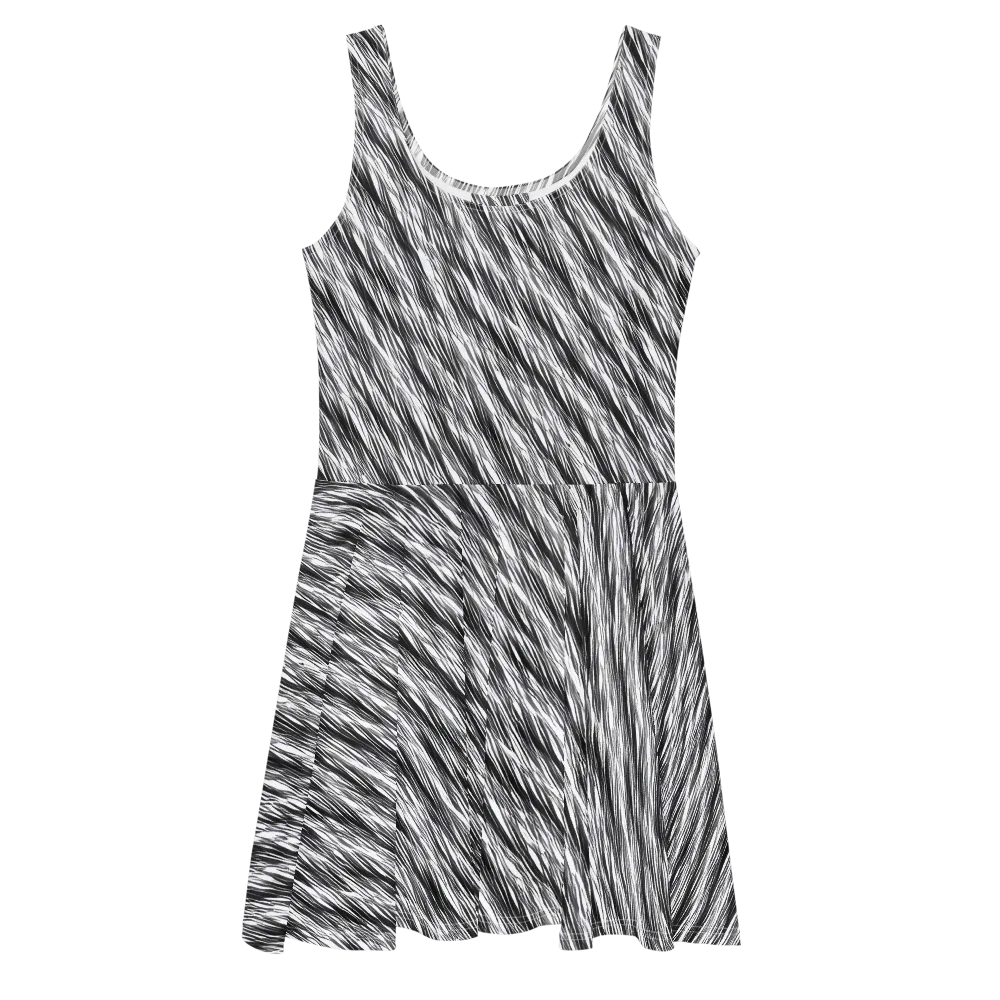 Blackwind on Skater Dress — Front