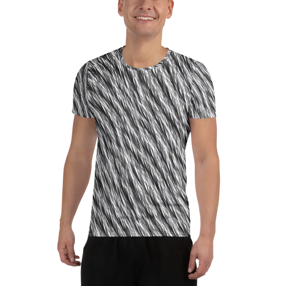 Blackwind on Men's Athletic T-Shirt — Front