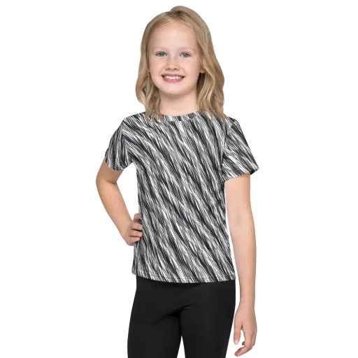 Blackwind on a Kids Crew Neck T-Shirt