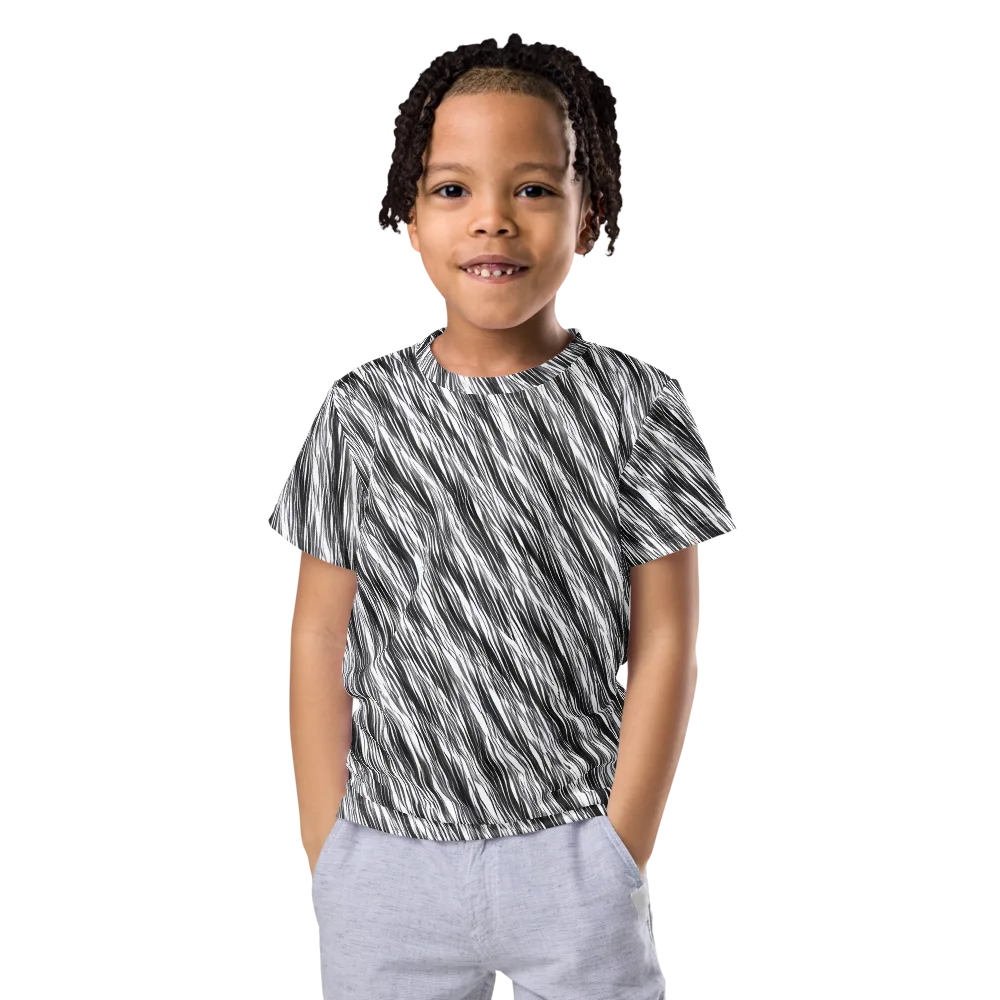 Blackwind on Kids Crew Neck T-Shirt — Front