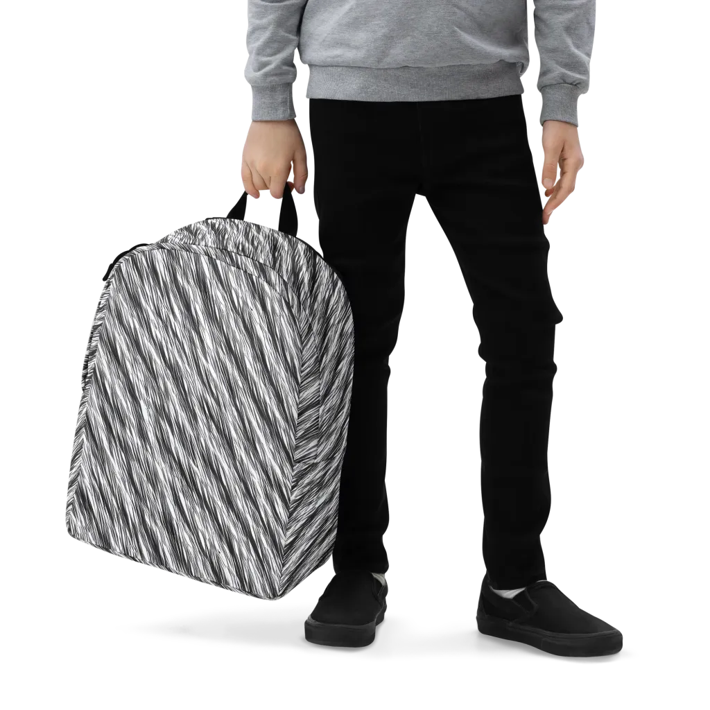 Blackwind on Minimalist Backpack — Zoomed-in