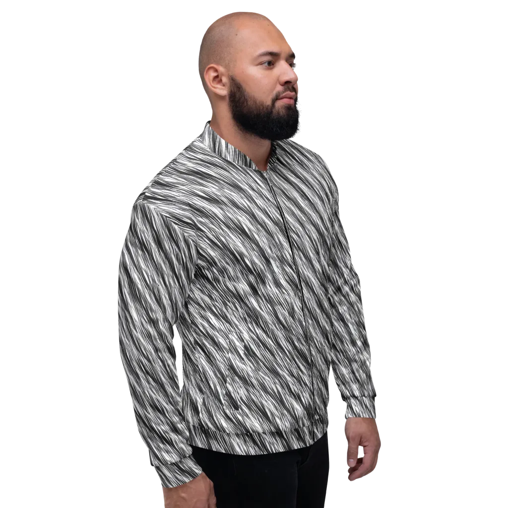 Blackwind on Bomber Jacket — Right
