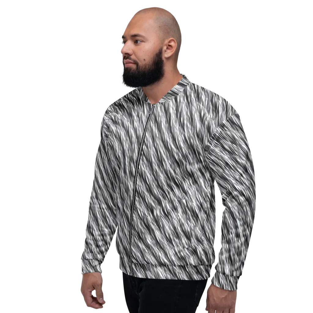 Blackwind on Bomber Jacket — Left