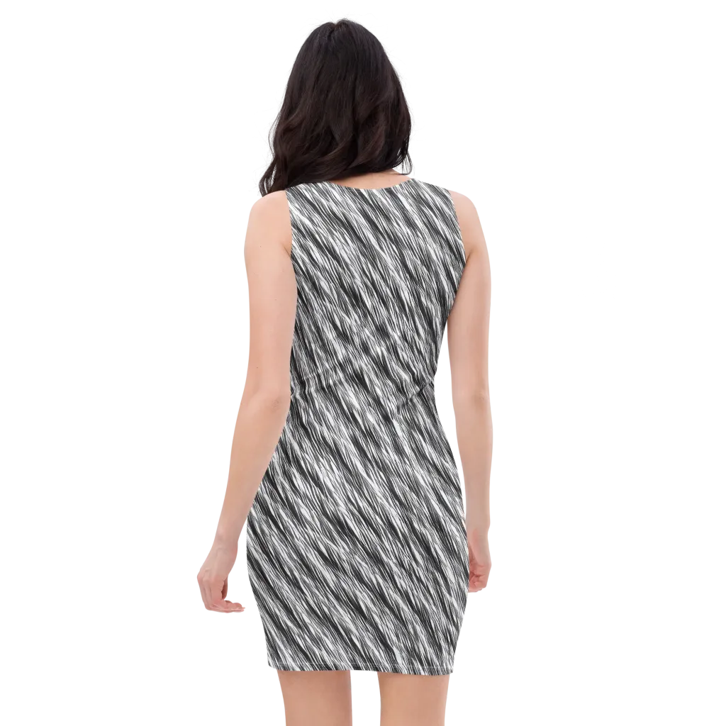 Blackwind on Bodycon Dress — Back